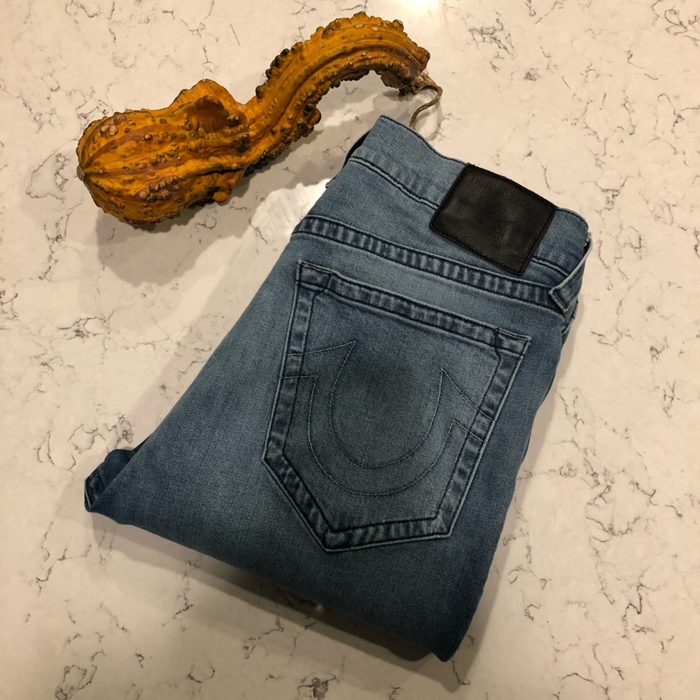 True Religion (Marco Fit) light blue jeans